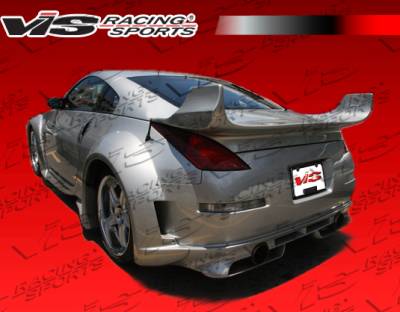 Nissan 350Z VIS Racing Invader-3 Rear Bumper - 03NS3502DINV3-002