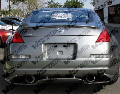 Nissan 350Z VIS Racing Spike Rear Lip - 03NS3502DSPK-012