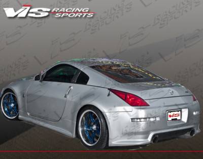 Nissan 350Z VIS Racing Wings Rear Bumper - 03NS3502DWIN-002