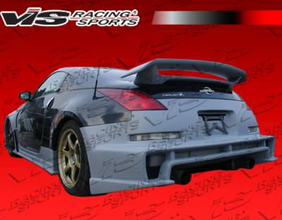 Nissan 350Z VIS Racing Z34 Conversion Rear Bumper - 03NS3502DZ34-002