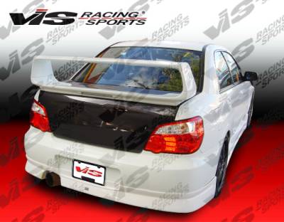 Subaru WRX VIS Racing GTC Rear Bumper - 04SBWRX4DGTC-002