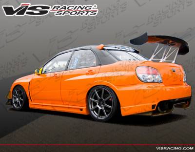 Subaru WRX VIS Racing Oracle Rear Bumper - 04SBWRX4DORA-002