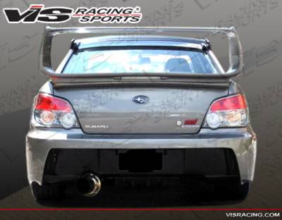 Subaru WRX VIS Racing Z Sport Rear Bumper - 04SBWRX4DZST-002