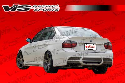 BMW 3 Series VIS Racing VIP Rear Bumper - 06BME904DVIP-002