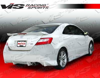 Honda Civic 2DR VIS Racing N1 Rear Bumper - 06HDCVC2DN1-002