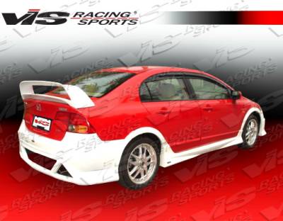 Honda Civic 4DR VIS Racing Type R Concept Rear Bumper - 06HDCVC4DTRC-002