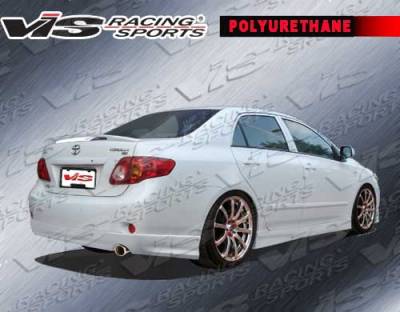 Toyota Corolla VIS Racing Fuzion Rear Lip - 09TYCOR4DFUZ-012P