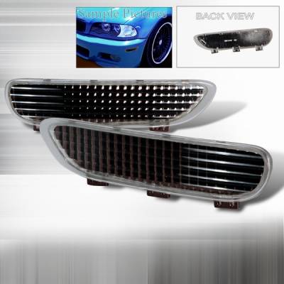 BMW 3 Series Custom Disco Front Bumper Lights - LB-E46992G