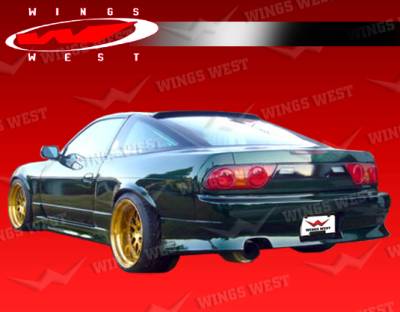 Nissan 240SX VIS Racing JPC Type 1 Rear Bumper - 89NS240HBJPC1-002