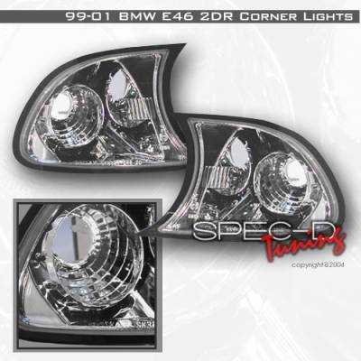 BMW 3 Series Custom Disco Clear Corner Lights - LC-E46992-YD