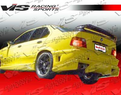 BMW 3 Series VIS Racing Ballistix Rear Bumper - 92BME362DBX-002