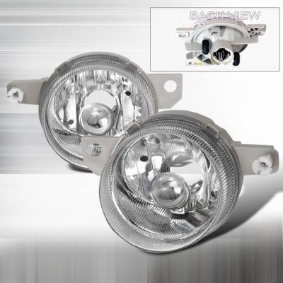 Honda Del Sol Custom Disco Chrome Fog Light Kit - LF-DEL93ABM