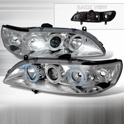 Honda Accord Custom Disco Clear Projector Headlights - 1PC - LHP-ACD98