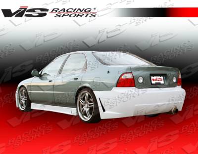 Honda Accord 2DR & 4DR VIS Racing TSC-3 Rear Bumper - 96HDACC2DTSC3-002