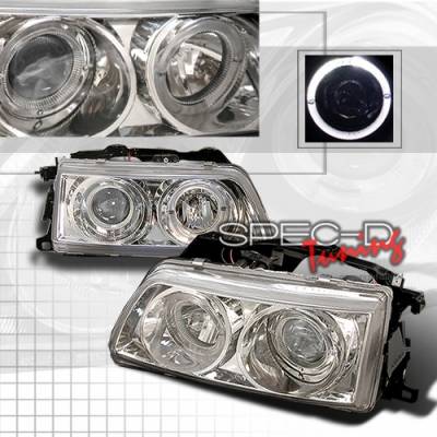 Honda CRX Custom Disco Clear Projector Headlights - LHP-CRX90