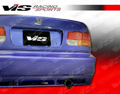 Honda Civic HB VIS Racing Techno R Rear Bumper - 96HDCVCHBTNR-002