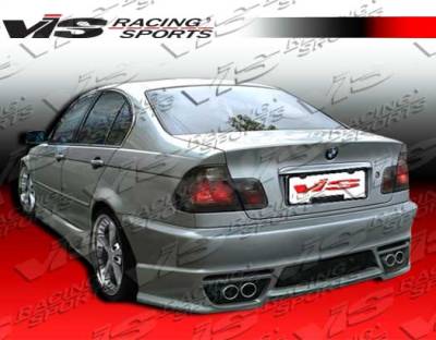 BMW 3 Series 2DR VIS Racing Tachno Rear Bumper - 99BME462DTNO-002