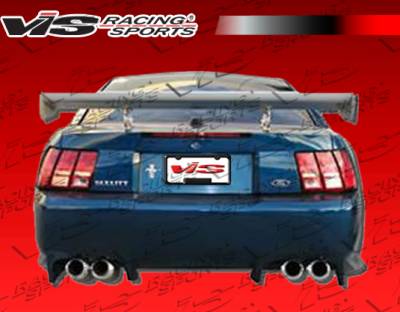 Ford Mustang VIS Racing Invader Rear Bumper - 99FDMUS2DINV-002