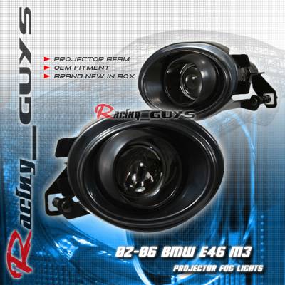 OEM BLACK PROJECTOR FOG LIGHT