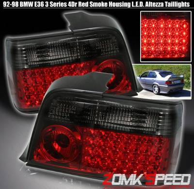 RED Smoke LED Altezza Tail Light