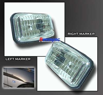 Clear Side Marker Lights