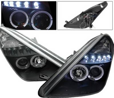 Toyota Celica 4CarOption Halo Projector Headlights - LP-TCEL00B-5