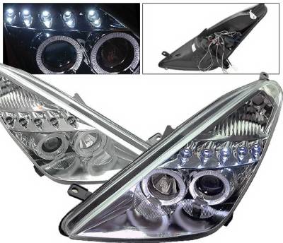 Toyota Celica 4CarOption Halo Projector Headlights - LP-TCEL00C-5