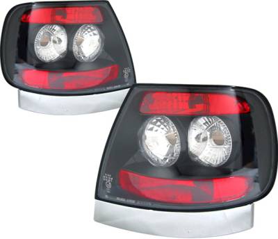 Audi A4 4 Car Option Altezza Taillights - Black - LT-A496JB-YD