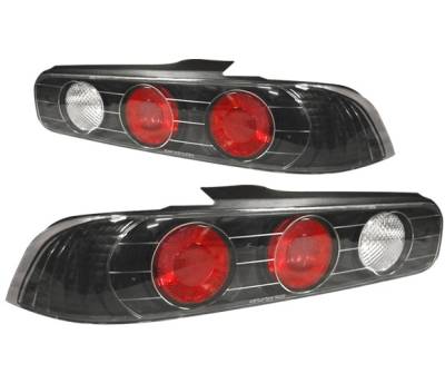 Acura Integra 2DR 4 Car Option Altezza Taillights - Black - LT-AI942JB-YD