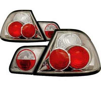 BMW 3 Series 2DR 4 Car Option Altezza Taillights - Black - LT-B462JB-YD