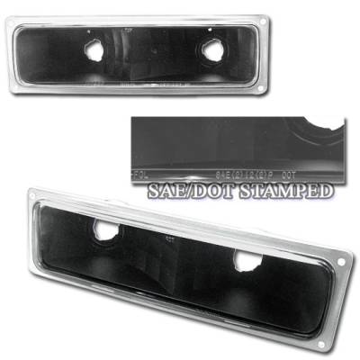 Euro Black Bumper Lights