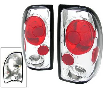 Dodge Dakota 4 Car Option Altezza Taillights - Chrome - LT-DD97A-KS