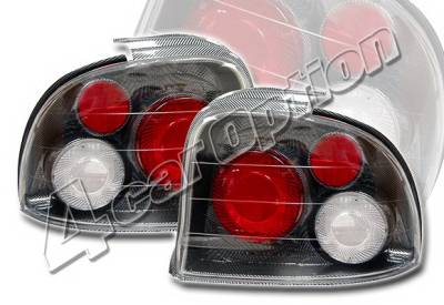 Dodge Neon 4 Car Option Altezza Taillights - Carbon Fiber Style - LT-DN954F-YD