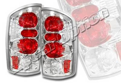 Dodge Ram 4 Car Option Altezza Taillights - Chrome - LT-DR02A-YD