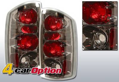 Dodge Ram 4 Car Option Altezza Taillights - Gunmetal - LT-DR02G-YD