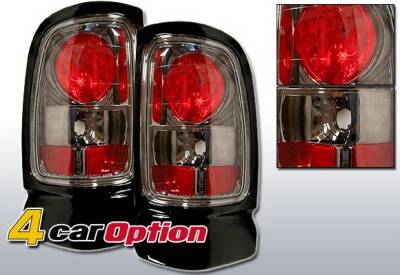 Dodge Ram 4 Car Option Altezza Taillights - Gunmetal - LT-DR94G-YD