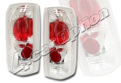 Ford F150 4 Car Option Altezza Taillights - Chrome - LT-FB92A-KS