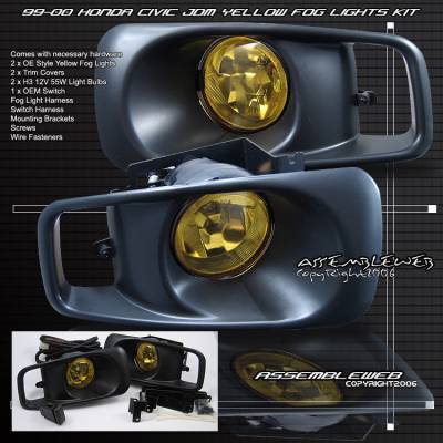 Yellow OEM Style Fog Lights