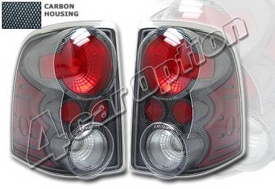 Ford Explorer 4 Car Option Altezza Taillights - V2 - Carbon Fiber Style - LT-FER02F-KS