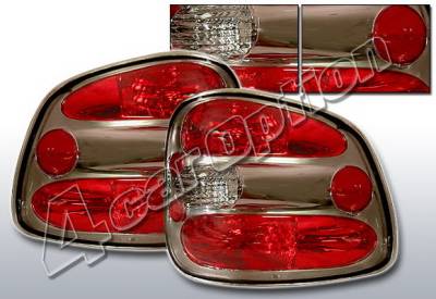 Ford F150 4 Car Option Altezza Taillights - Gunmetal - LT-FF97FB-KS