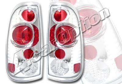 Ford F150 4 Car Option Altezza Taillights - Chrome - LT-FF97SA-KS