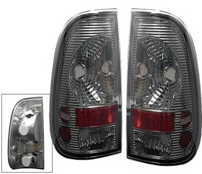 Ford F150 4 Car Option Altezza Taillights - Smoke - LT-FF97SASM-6