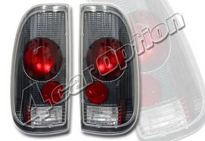 Ford F150 4 Car Option Altezza Taillights - Carbon Fiber Style - LT-FF97SF-YD