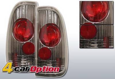 Ford F150 4 Car Option Altezza Taillights - Gunmetal - LT-FF97SG-YD