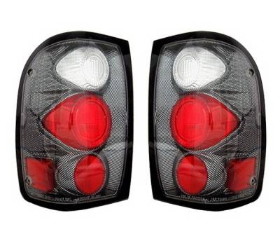 Ford Ranger 4 Car Option Altezza Taillights - Carbon Fiber Style - LT-FR93F-YD