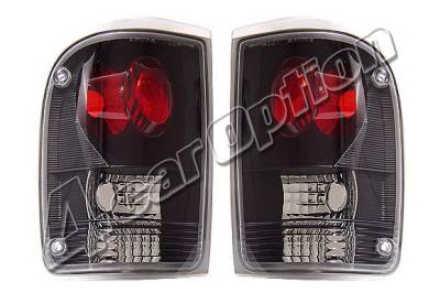 Ford Ranger 4 Car Option Altezza Taillights - Black - LT-FR93JB-KS