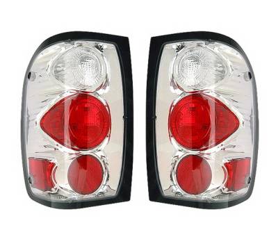 Ford Ranger 4 Car Option Altezza Taillights - Chrome - LT-FR98A-YD