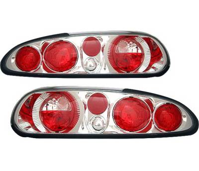 Chevrolet Camaro 4 Car Option Altezza Taillights - Chrome - LT-GCC93A-YD