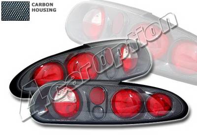 Chevrolet Camaro 4 Car Option Altezza Taillights - Carbon Fiber Style - LT-GCC93F-YD