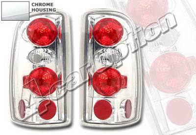 Chevrolet Tahoe 4 Car Option Altezza Taillights - Chrome - LT-GST02A-KS